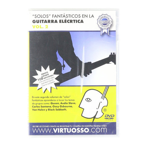 Virtuosso Curso De Solos Fantásticos En La Guitarra Eléctrica Vol.2