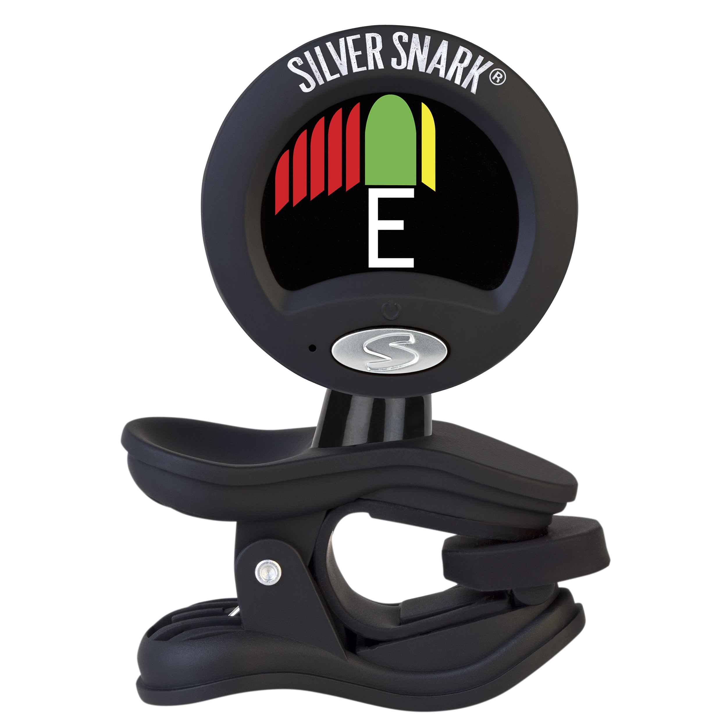 Snark SIL-BLK Black Snark Hyper-Fast Clip-On Chromatic Tuner