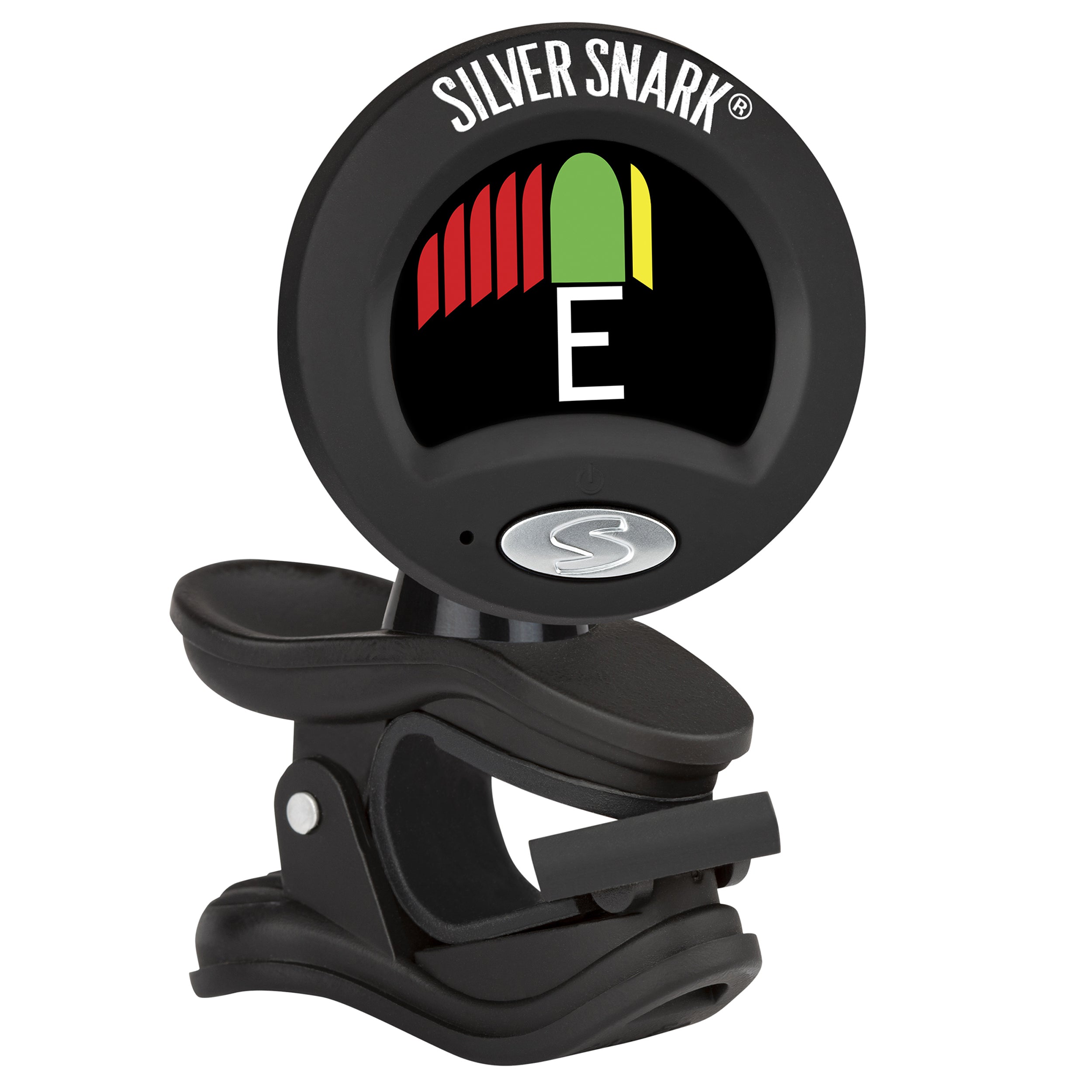 Snark SIL-BLK Black Snark Hyper-Fast Clip-On Chromatic Tuner