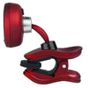 Snark SIL-RED Red Snark Hyper-Fast Clip-On Chromatic Tuner