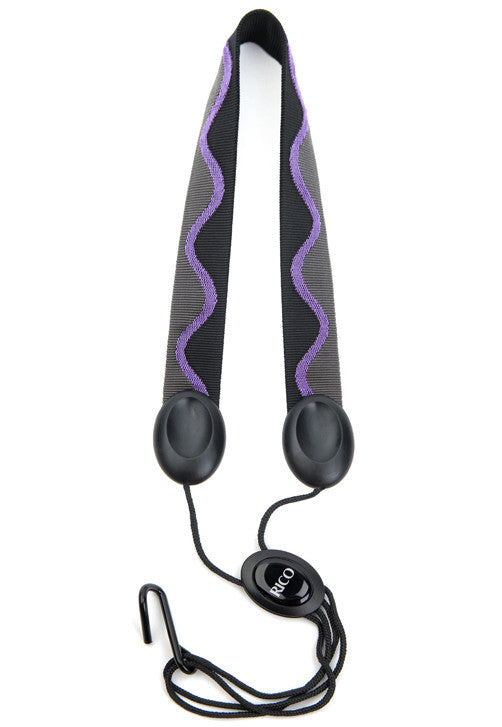 Rico Saxophone Strap, Alto/Soprano , Jazz Wave