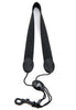 Rico Saxophone Strap, Soprano/Alto, Black Nylon, Snap Hook