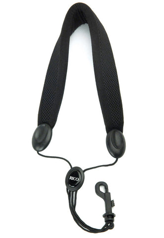 Rico Padded Saxophone Strap, Soprano/Alto, Snap Hook