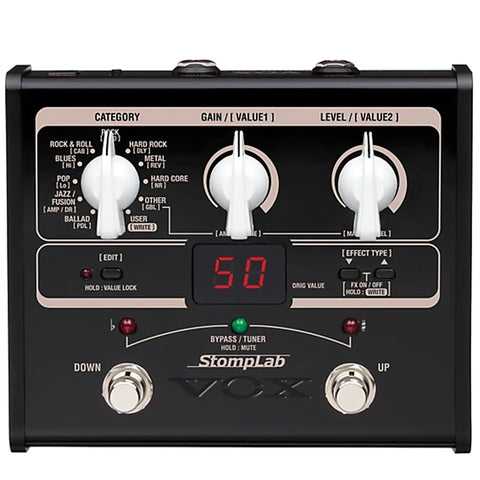 Vox StompLab SL1G Modeling Guitar Effect Processor