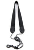 Rico Saxophone Strap, Tenor/Baritone, Black Nylon, Snap Hook