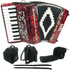 SofiaMari Mini Traveler Accordion Red (Junior Size)