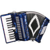 SofiaMari 26 Key 48 Bass 3 Switches Piano Accordion Blue