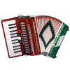 SofiaMari 26 Key 48 Bass Accordion Red, White, Green