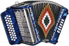 SofiaMari SM3112 Blue FBE 31 Button Accordion