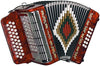 SofiaMari SM3112 Red FBE 31 Button Accordion