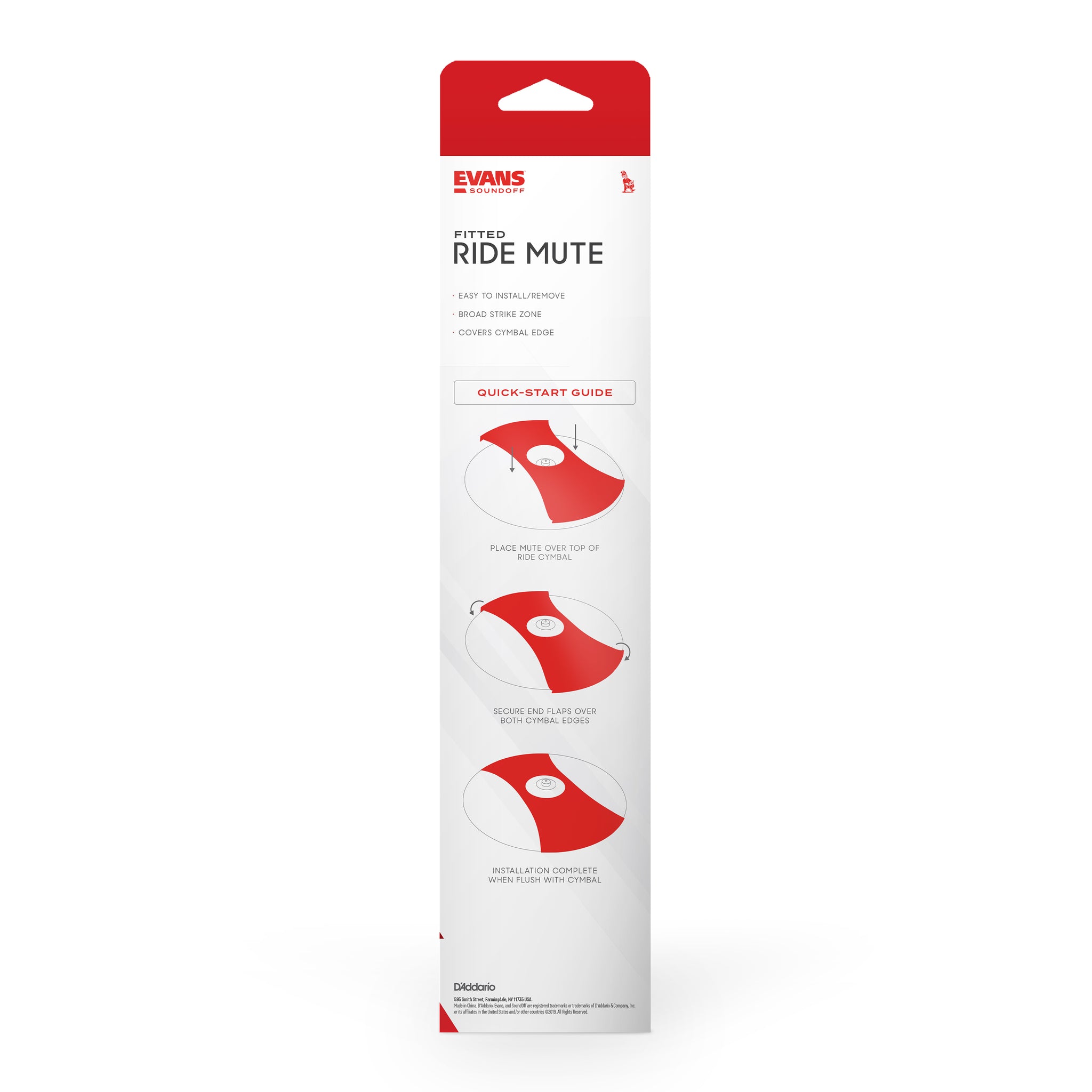 SoundOff by Evans Ride Mute, 20 Inch