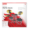SoundOff by Evans Full Set Rock Pack (10", 12", 16") and a 14" Snare E-Mute Pack