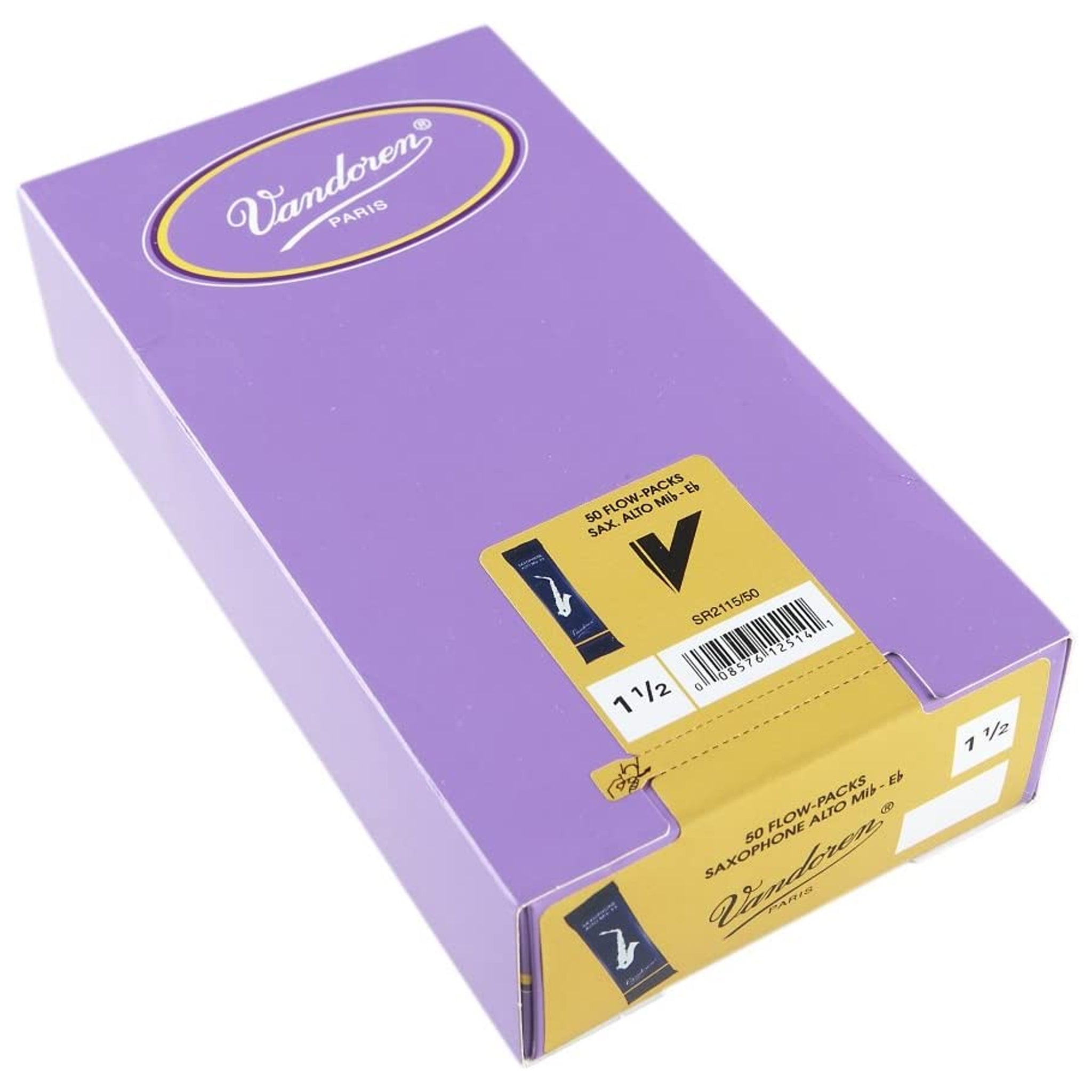 Vandoren Alto Sax Traditional Reeds Strength 3, Box of 50
