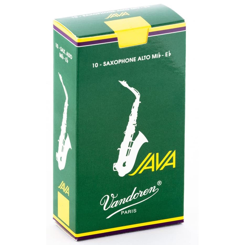 Vandoren Alto Sax Java Reeds Strength 1, Box of 10