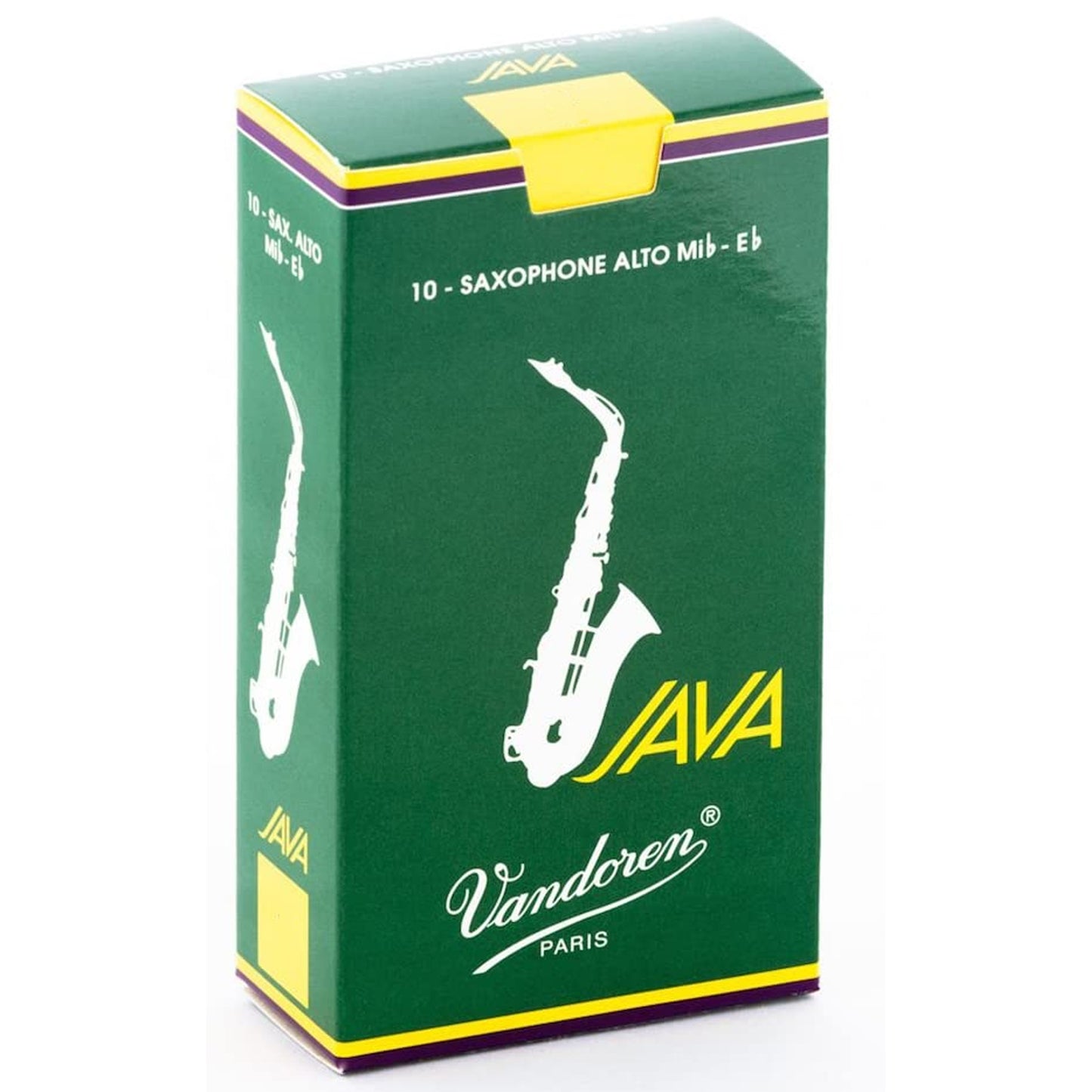 Vandoren Alto Sax Java Reeds Strength 3.5, Box of 10