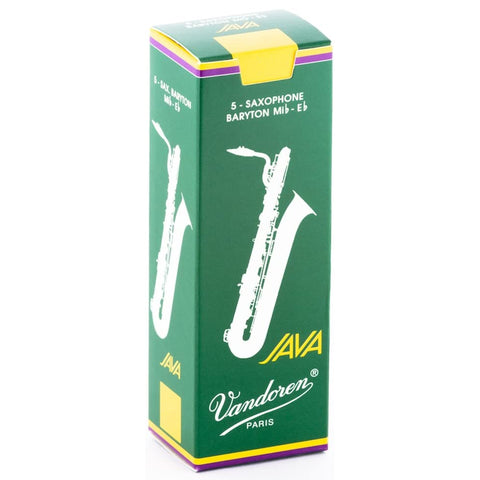 Vandoren Bari Sax Java Reeds Strength 2, Box of 5