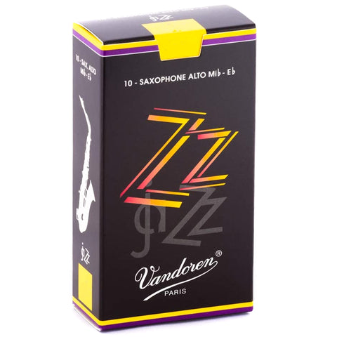 Vandoren Alto Sax ZZ Reeds Strength 1.5, Box of 10