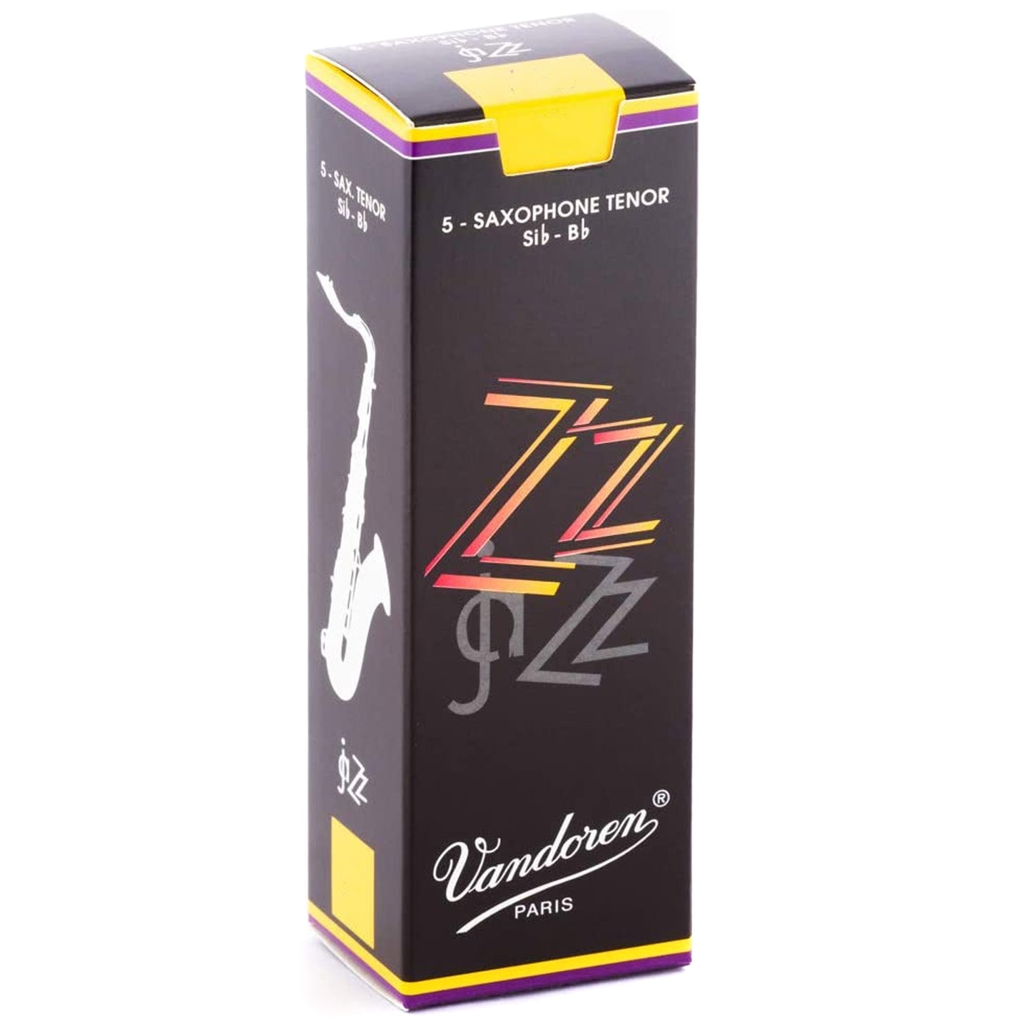 Vandoren Tenor Sax ZZ Reeds Strength 3.5, Box of 5