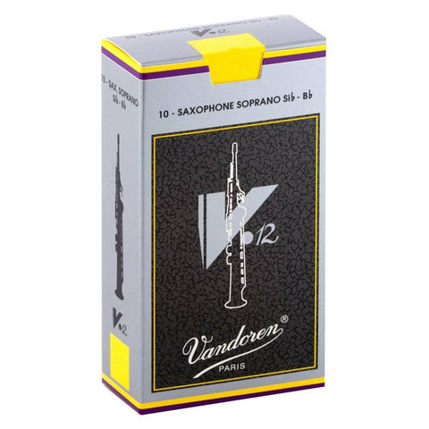 Vandoren Soprano Sax V.12 Reeds Strength 3, Box of 10