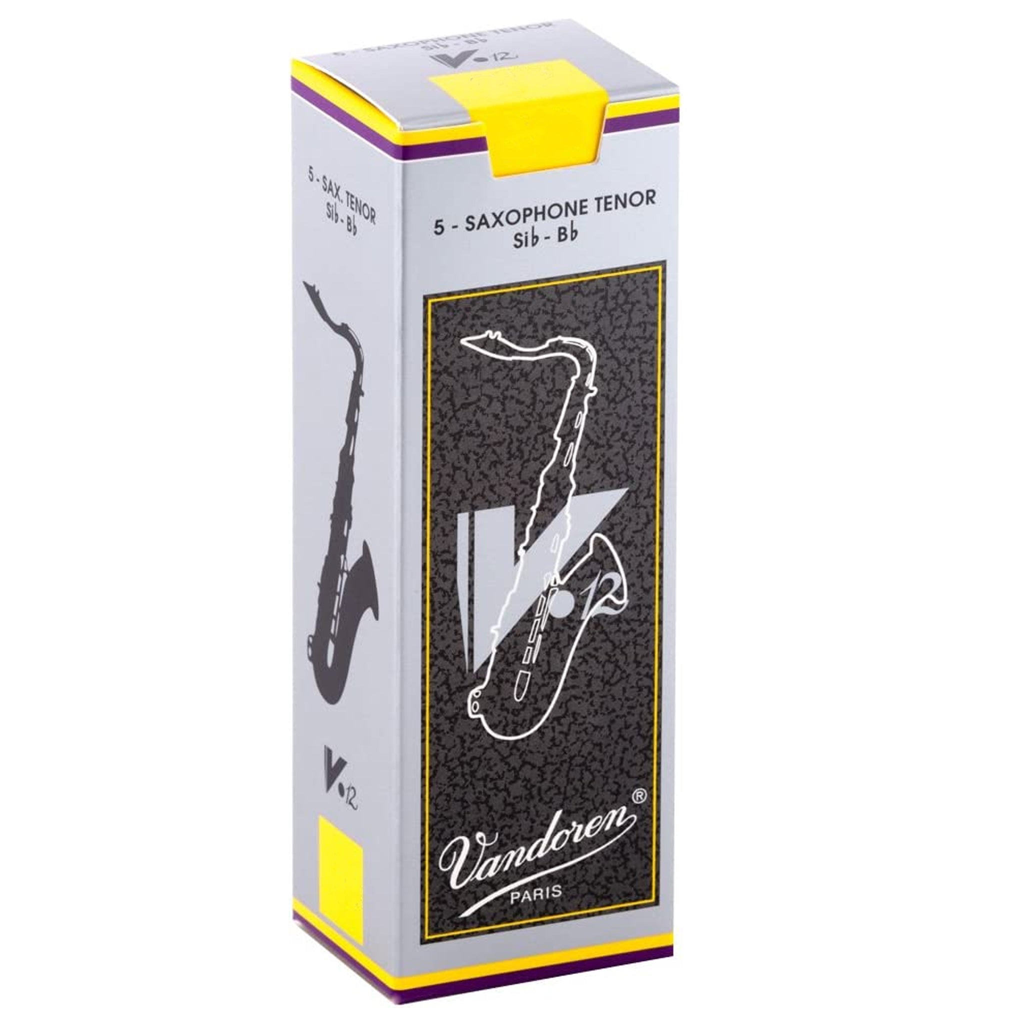 Vandoren Tenor Sax V.12 Reeds Strength 3.5, Box of 5