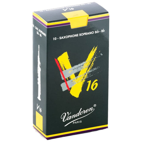 Vandoren Soprano Sax V16 Reeds Strength 2.5, Box of 10