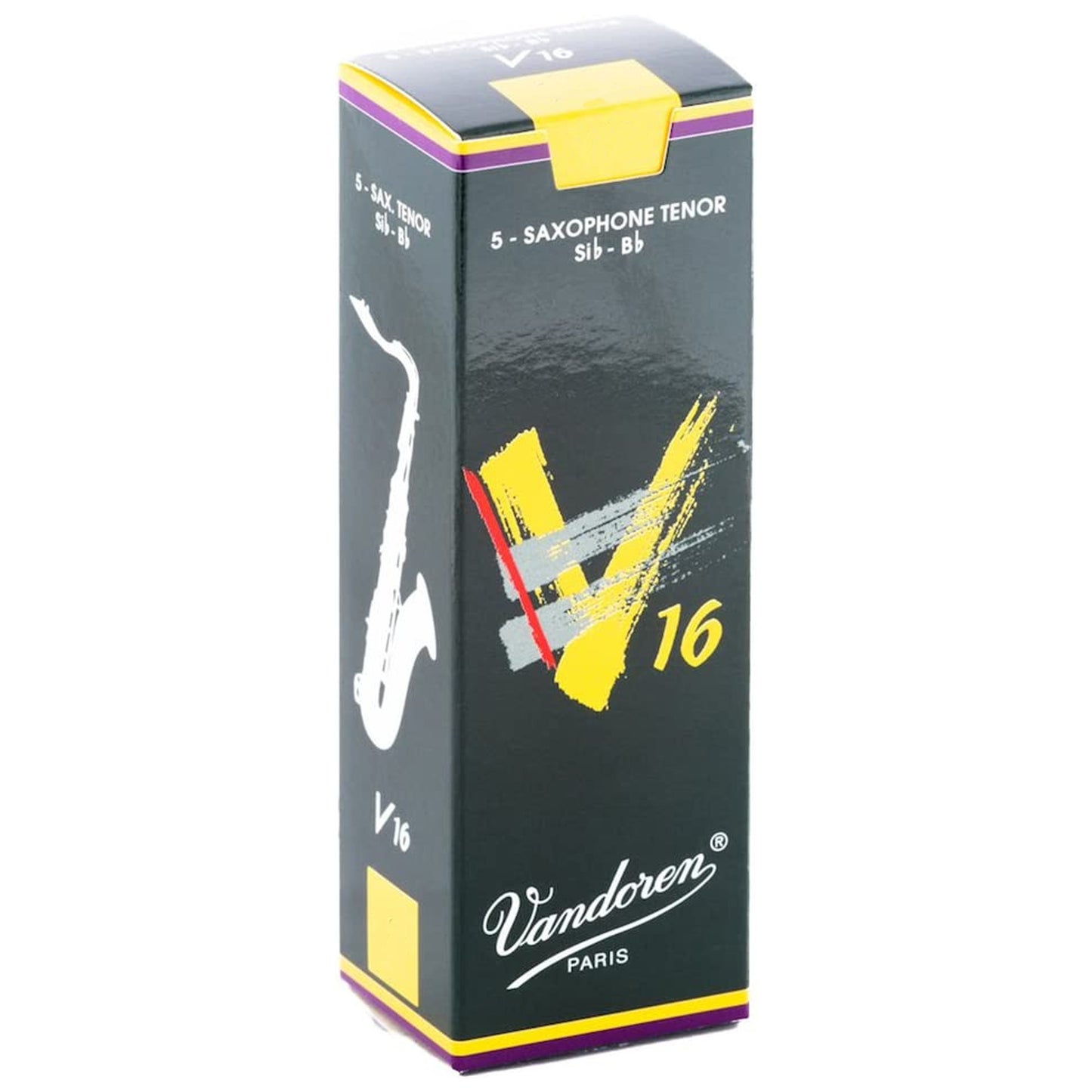 Vandoren Tenor Sax V16 Reeds Strength 2.5, Box of 5