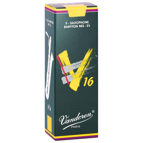 Vandoren Bari Sax V16 Reeds Strength 2, Box of 5