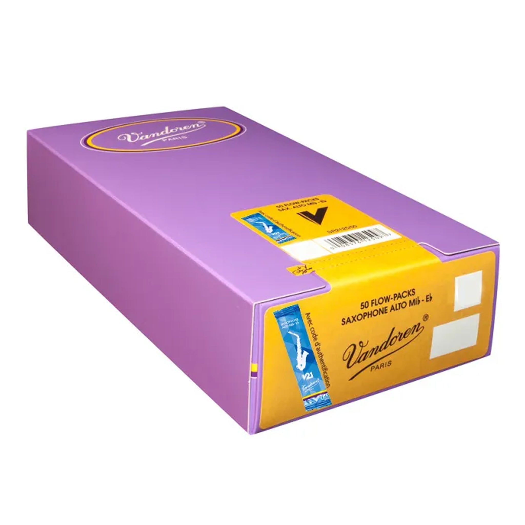 Vandoren Alto Sax V21 Reeds Strength 3, Box of 50