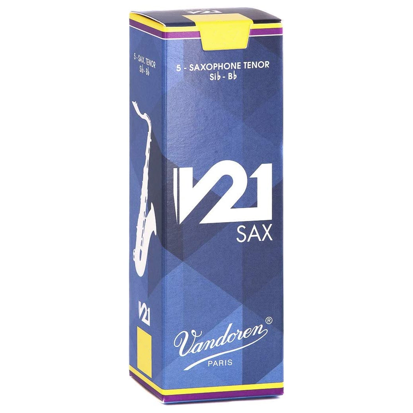 Vandoren Tenor Sax V21 Reeds Strength 3, Box of 5