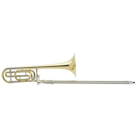 Bach TB711F Prelude Tenor Trombone With F Attachment, Yellow Brass Bell