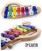 D'Luca 8 Notes Rainbow Xylophone Glockenspiels with Music Cards