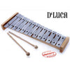 D'Luca 13 Notes Children Xylophone Glockenspiels with Music Cards