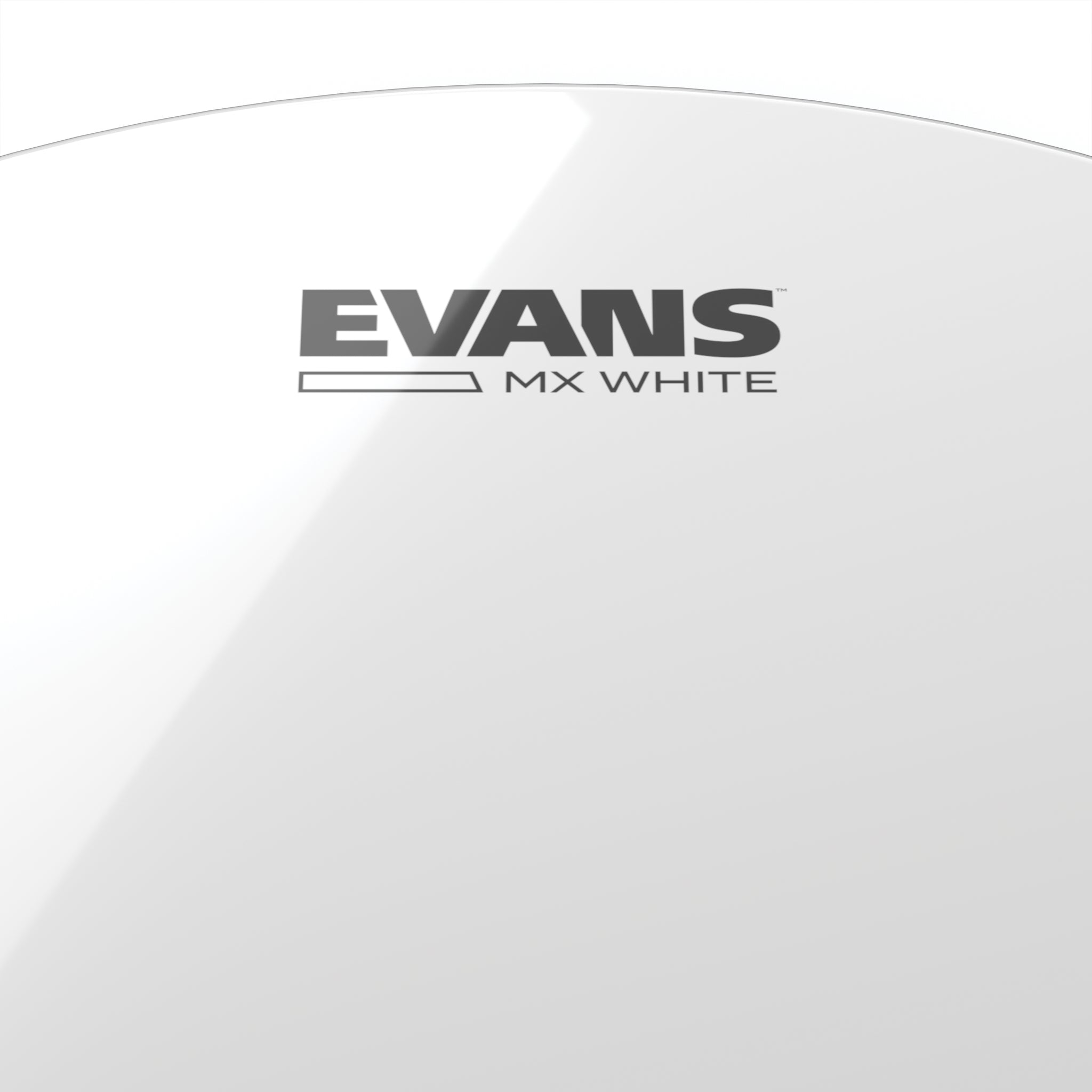 Evans MX White Marching Tenor Drum Head, 6 Inch