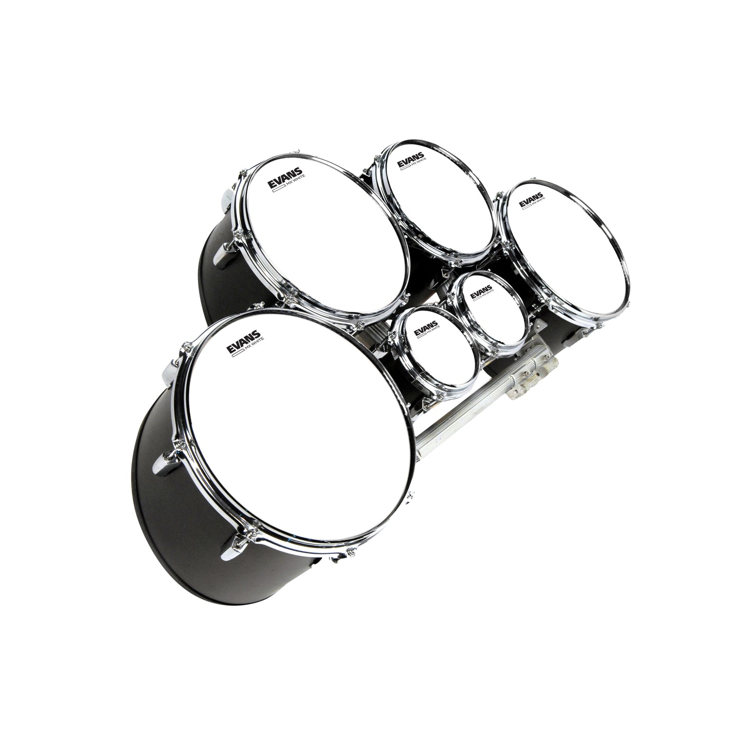 Evans MX White Marching Tenor Drum Head, 6 Inch