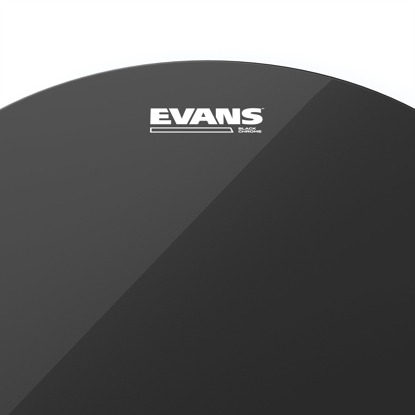 Evans Black Chrome Tom Drum Head, 8 Inch