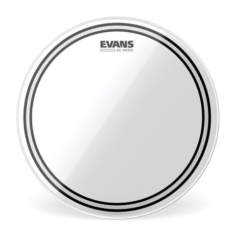 Evans EC Resonant Tom Drum Head, 8 Inch