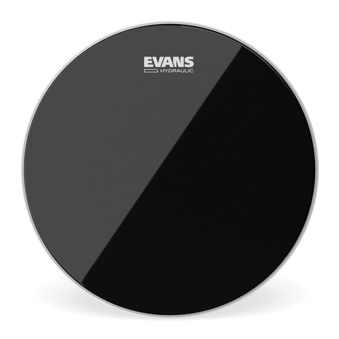 Evans Hydraulic Black Tom Drum Head, 8 Inch