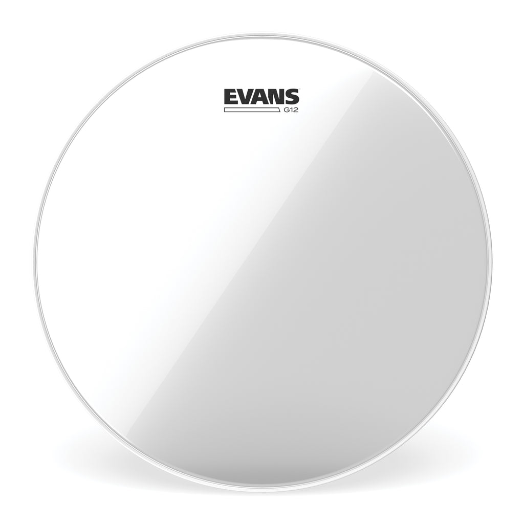 Evans G12 Clear Tom Drum Head, 8 Inch