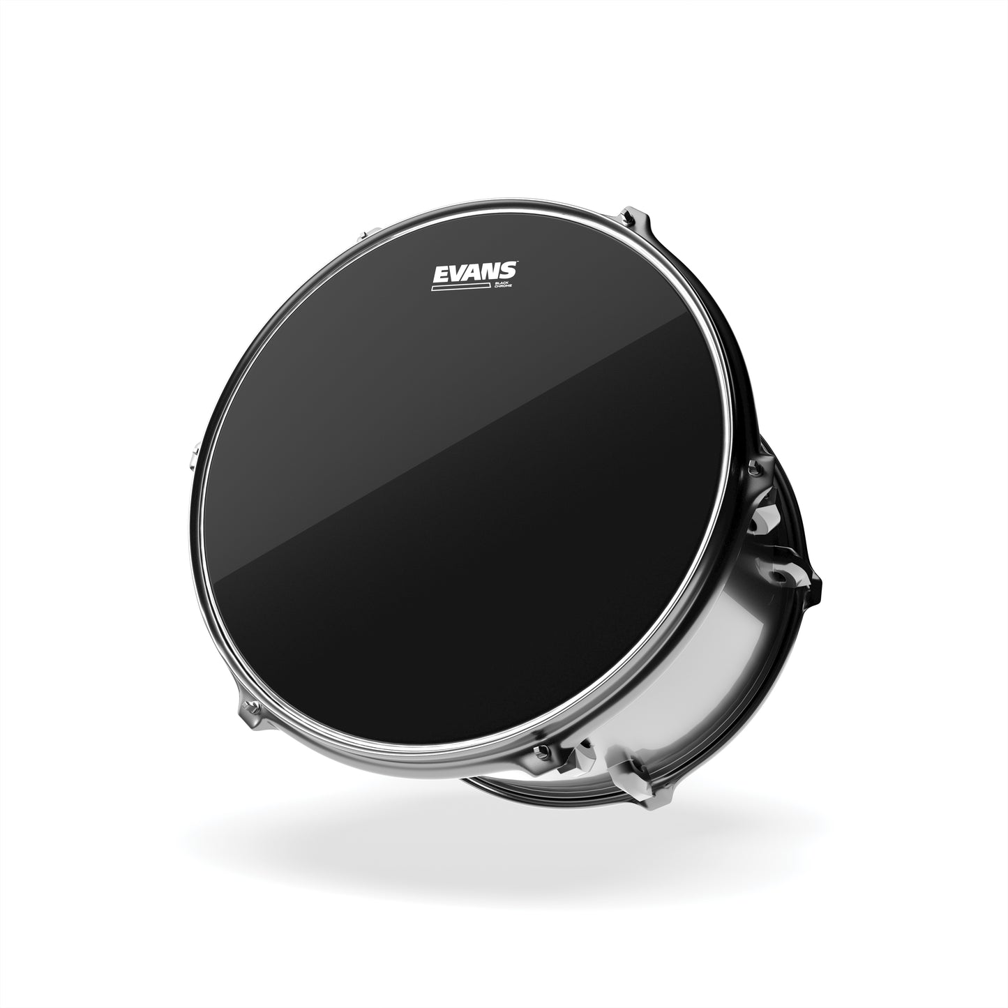 Evans Black Chrome Tom Drum Head, 12 Inch