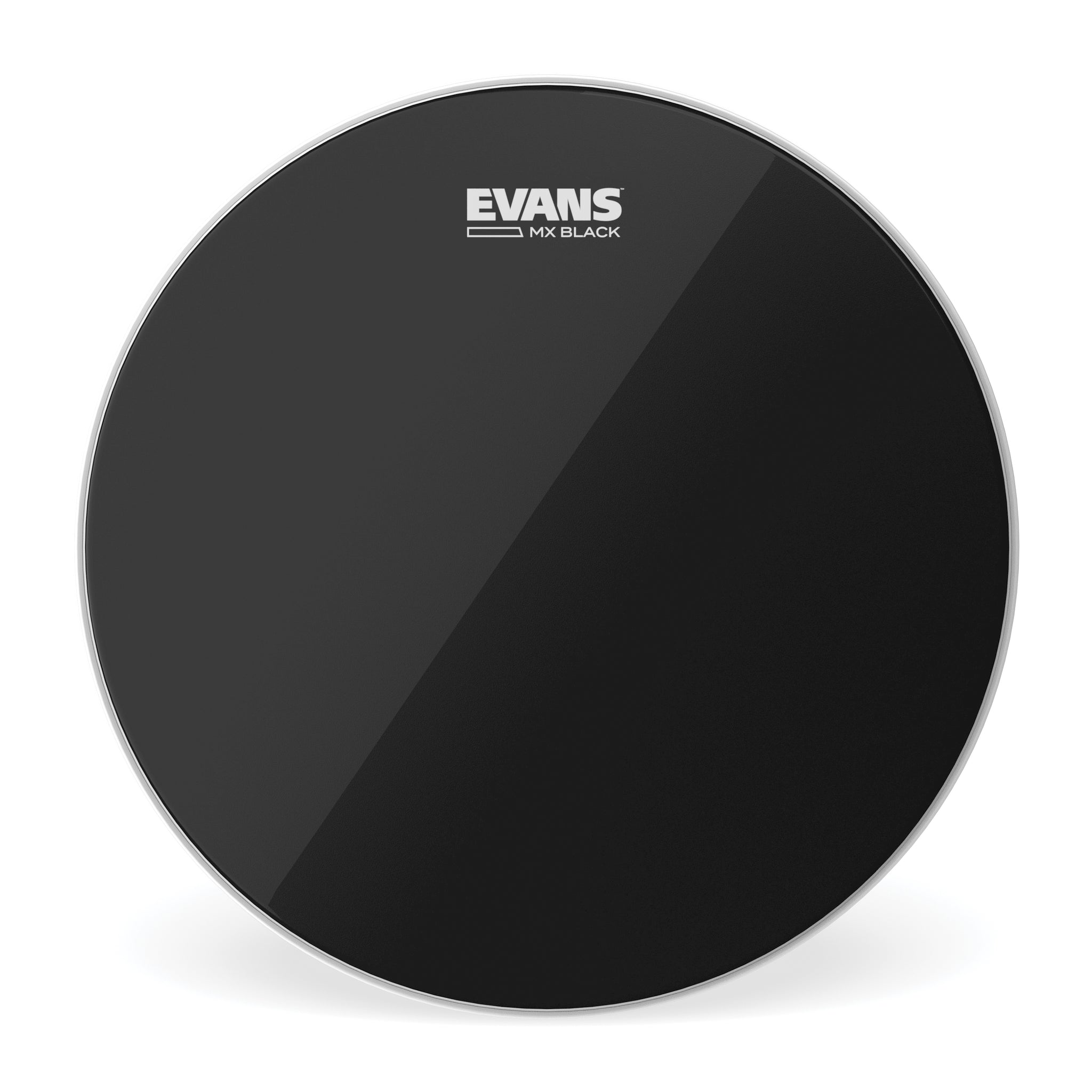 Evans MX Black Marching Tenor Drum Head, 12 Inch