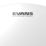 Evans MX Frost Marching Tenor Drum Head, 14 Inch
