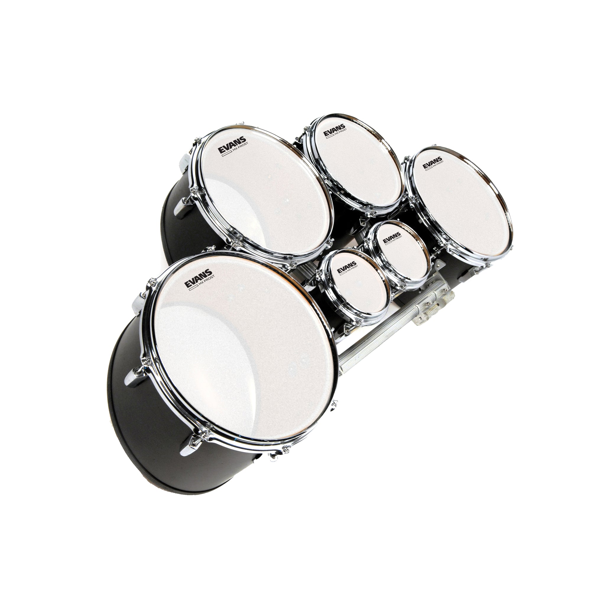 Evans MX Frost Marching Tenor Drum Head, 14 Inch
