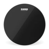 Evans Resonant Black Tom Drum Head, 14 Inch