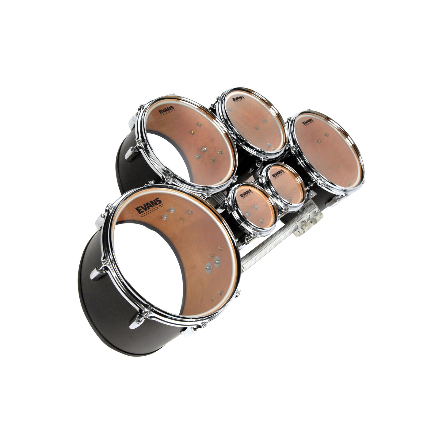 Evans TCX Clear Marching Tenor Drum Head, 14 inch