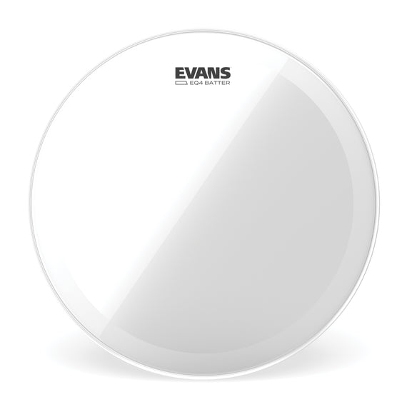 Evans EQ4 Clear Tom Hoop Drum Head, 16 Inch