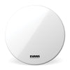 Evans EQ3 Resonant Smooth White Tom Hoop Drum Head, No Port, 16 Inch