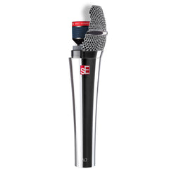 sE Electronics Studio-grade Handheld Microphone Supercardioid in Chrome