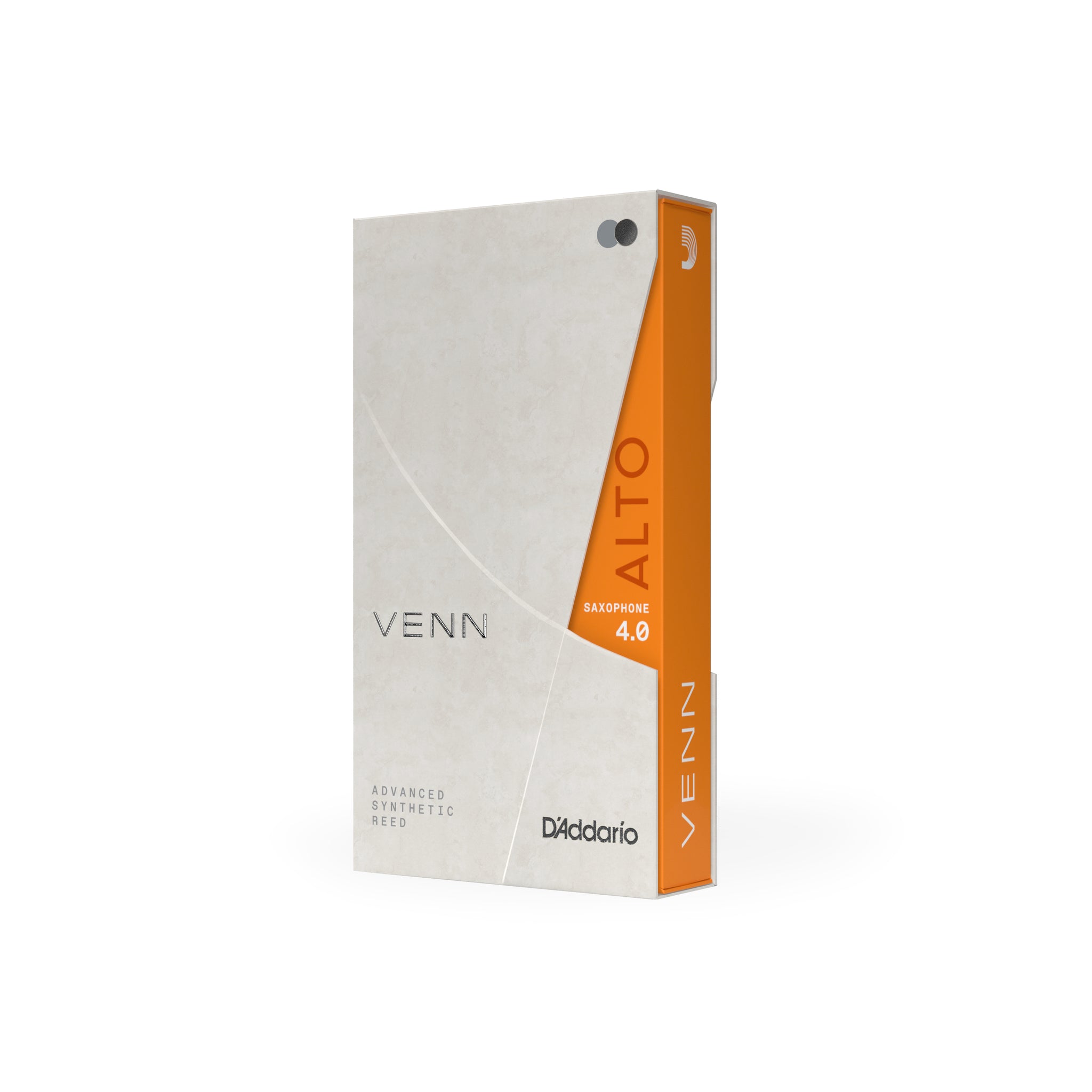 D'Addario VENN Alto Saxophone Reed, G2, Strength 4.0, 1-Pack
