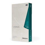 D'Addario VENN Bb Clarinet Reed, G2, Strength 2.5, 1-Pack