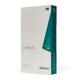 D'Addario VENN Bb Clarinet Reed, G2, Strength 3.5+, 1-Pack